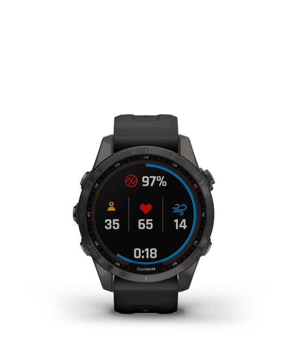 Garmin Fenix 7S Sapphire Solar - 010-02539-25