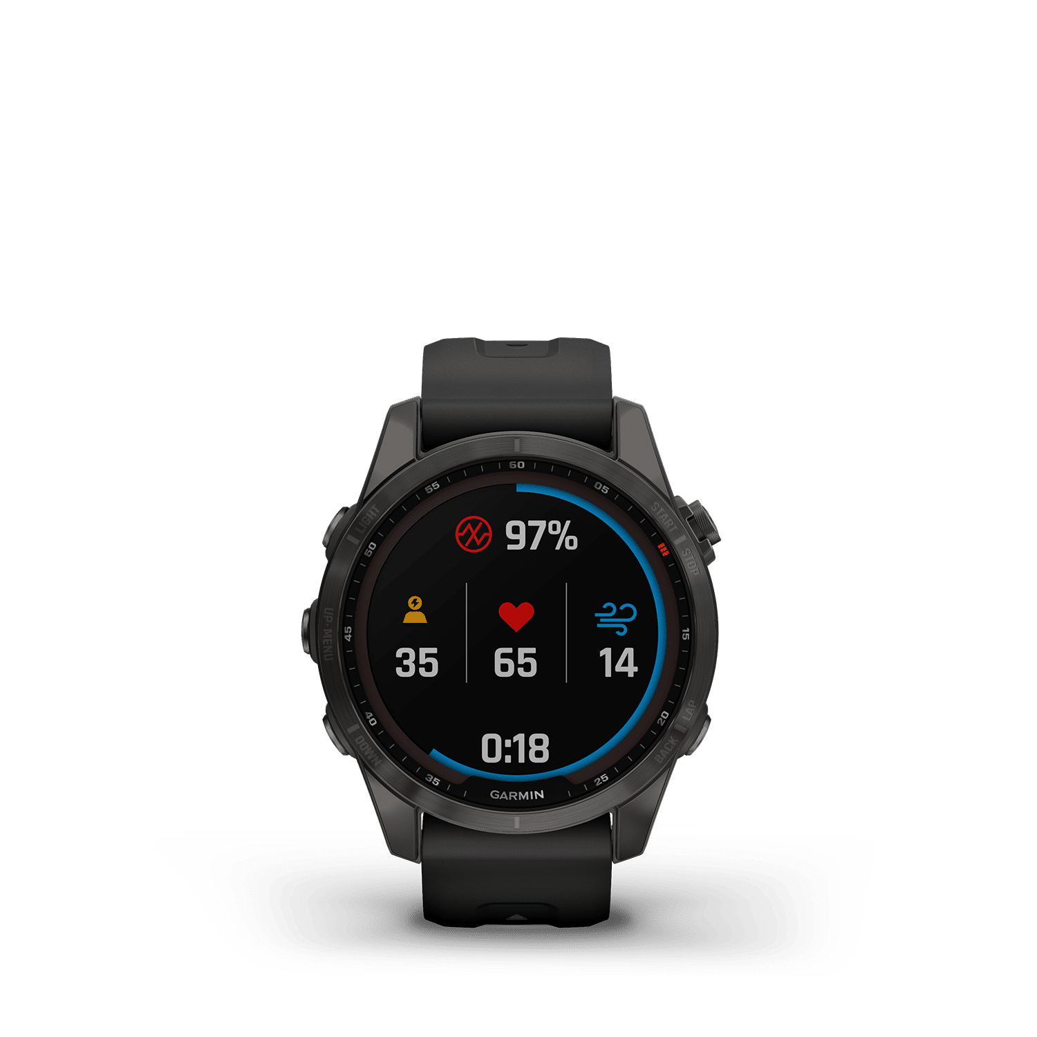 Garmin Fenix 7S Sapphire Solar - 010-02539-25