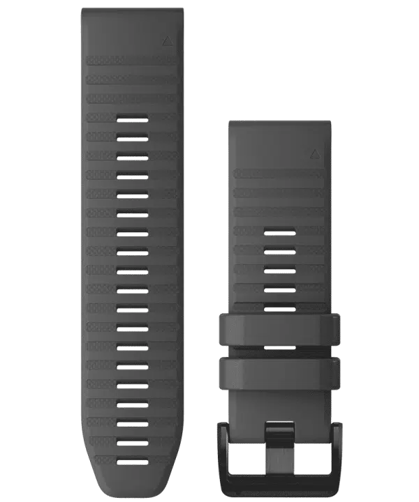 Garmin QuickFit® 26-klokkerem - Skifergrått silikon