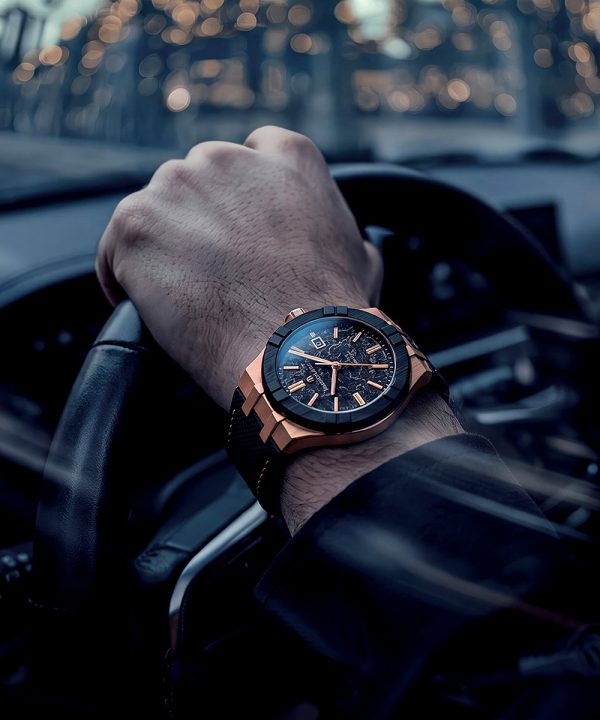 Maurice Lacroix Aikon-IC Frozen Carbon - AC6008-BRL20-730-2 - Bilde 4