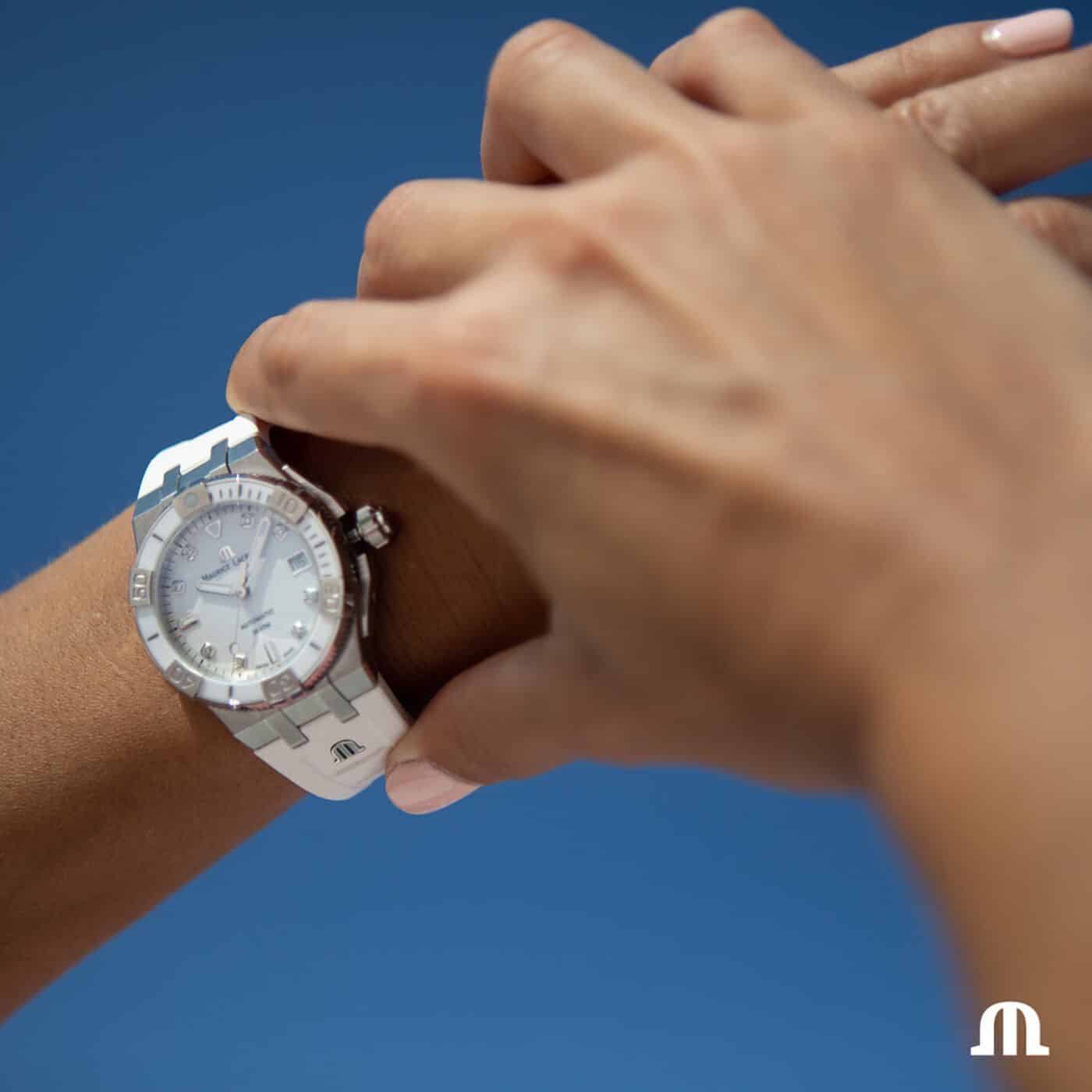 Maurice Lacroix Aikon Automatic Venturer 38mm - AI6057-SSL70-150-7 - Bilde 3