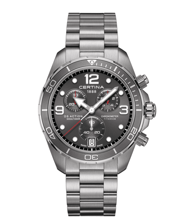 Certina DS Action Chronograph 43mm Titanium - C032.434.44.087.00