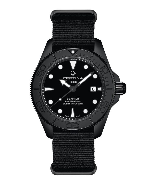 Certina DS Action Diver 43mm Powermatic 80 - C032.607.38.051.00