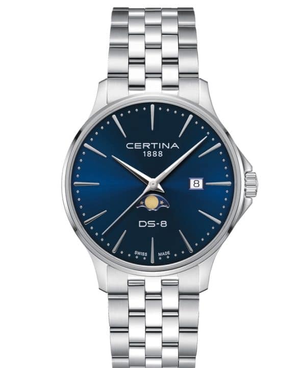 Certina DS-8 Moonphase Gent 38mm - C045.423.11.041.00