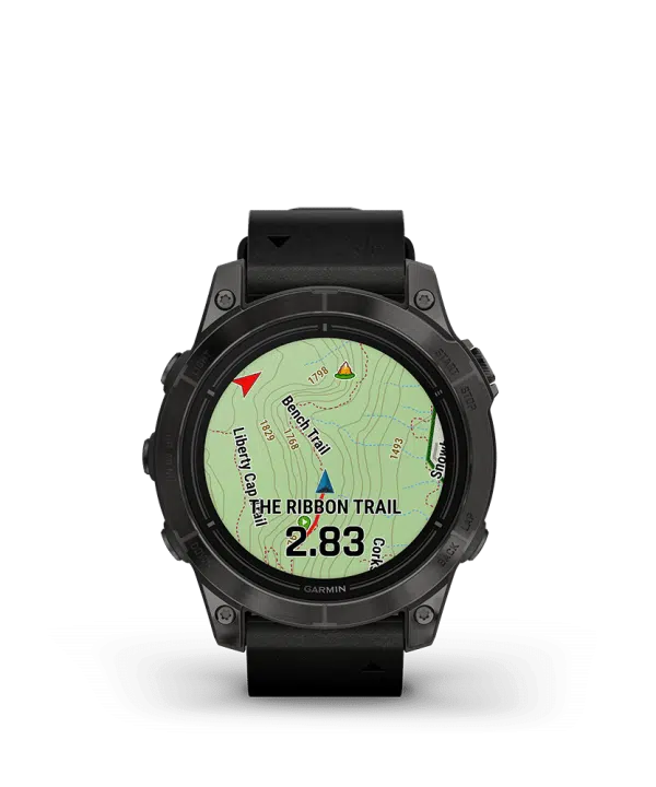 Garmin epix Pro (Gen 2) – Sapphire Edition 47mm, Carbon Gray, Leather - Bilde 10