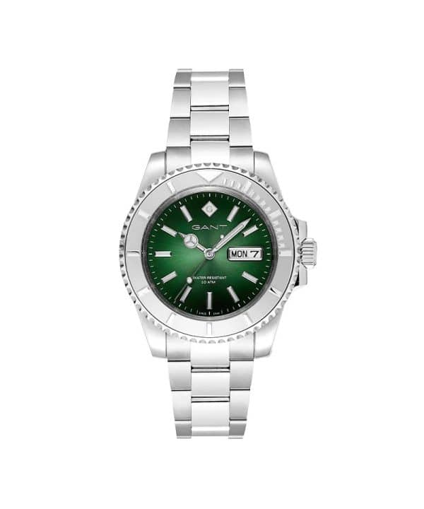 Gant Watertown Stål / Grønn 41mm - G204003