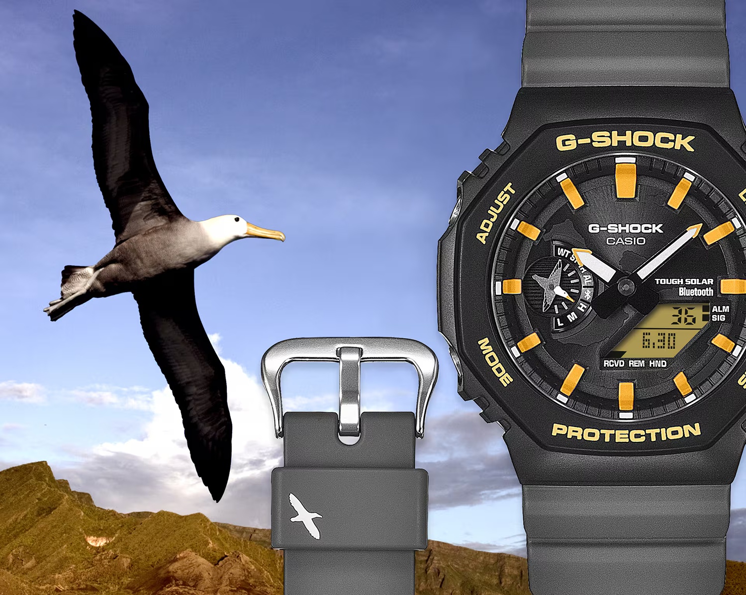 G-Shock x Charles Darwin Foundation 45mm - GA-B2100DF-1AER - Bilde 6