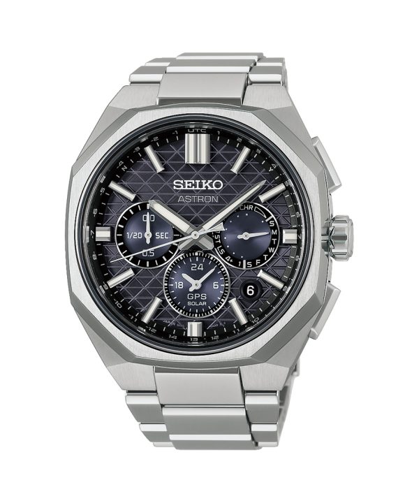 Seiko Astron GPS Solar Dual-Time Chronograph 43.4mm - HAB002J1