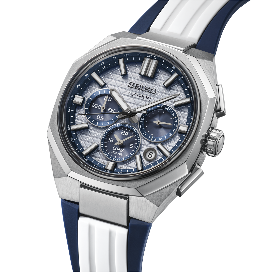 Seiko Astron GPS Solar Dual-Time Chronograph 43.4mm 145th Anniversary Limited Edition - HAB004J1 - Bilde 4