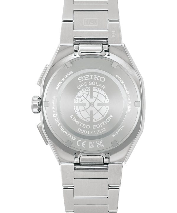 Seiko Astron GPS Solar Dual-Time Chronograph 43.4mm - HAB005J1 - Bilde 2