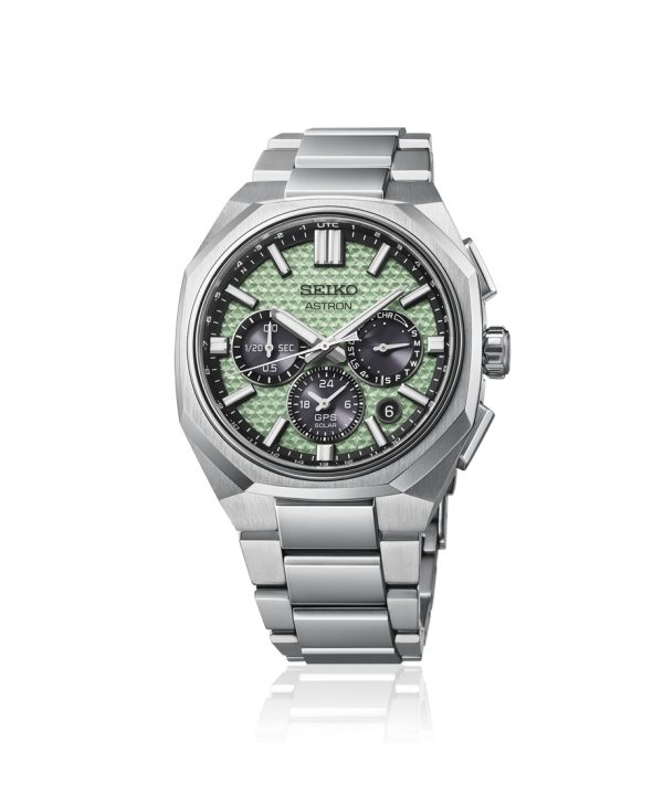 Seiko Astron GPS Solar Dual-Time Chronograph 43.4mm - HAB005J1 - Bilde 5