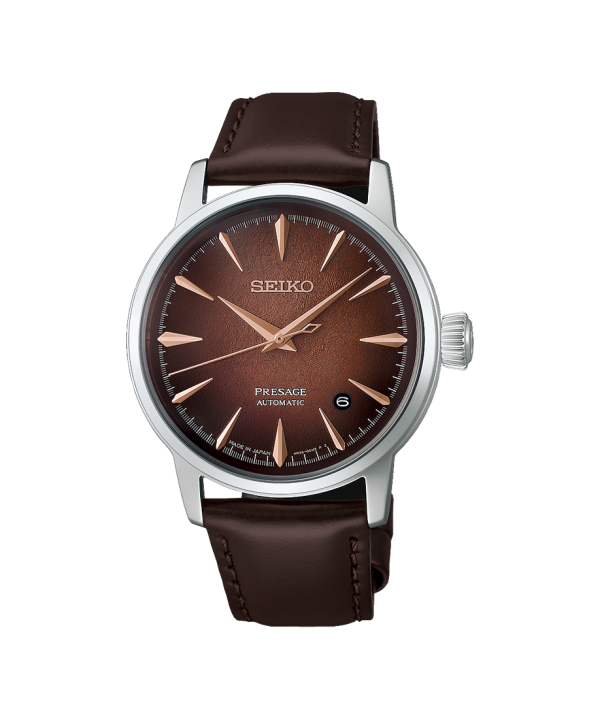 Seiko Presage Cocktail Time Cushed Ice "Whisky Mist" 38.5mm - HCB003J1