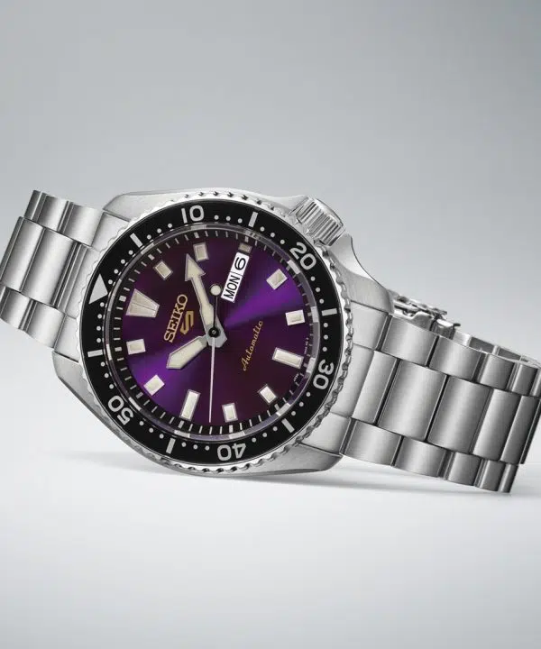 Seiko 5 Sports "SKX series" in Edo Purple 145th Anniversary Limited Edition 42mm - HDB003K1 - Bilde 3