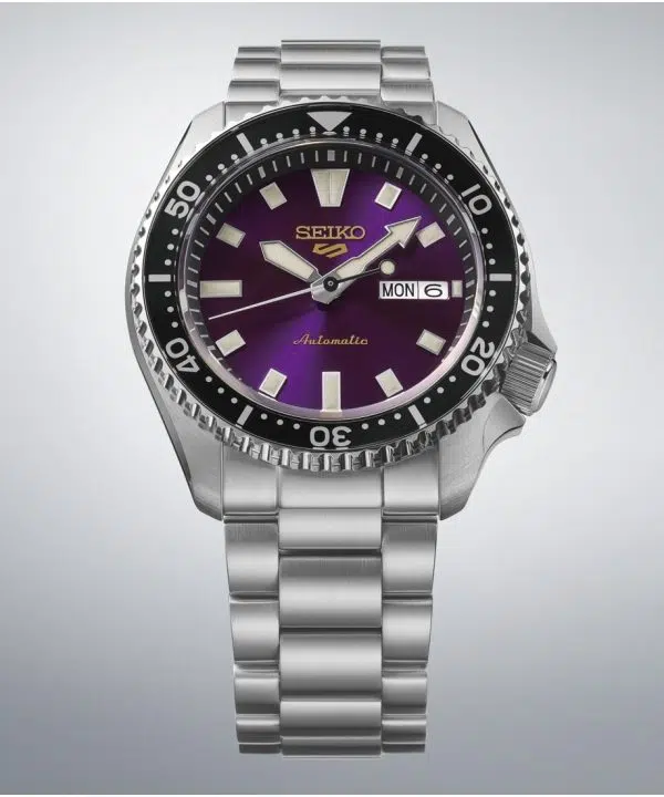 Seiko 5 Sports "SKX series" in Edo Purple 145th Anniversary Limited Edition 42mm - HDB003K1 - Bilde 4