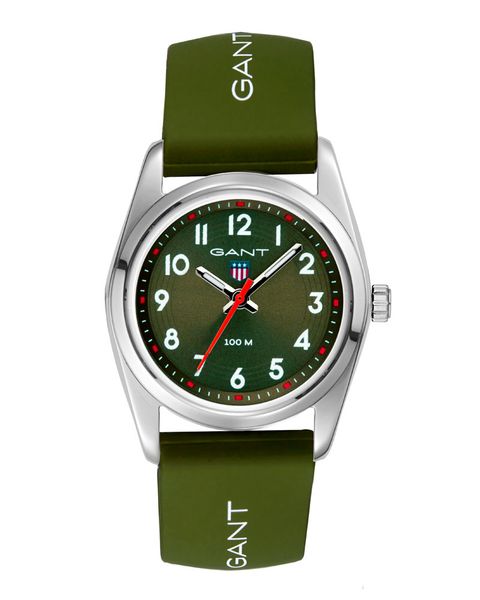 Gant Graduate SS 10A Grønn A Grønn Silikon Rem Ø28