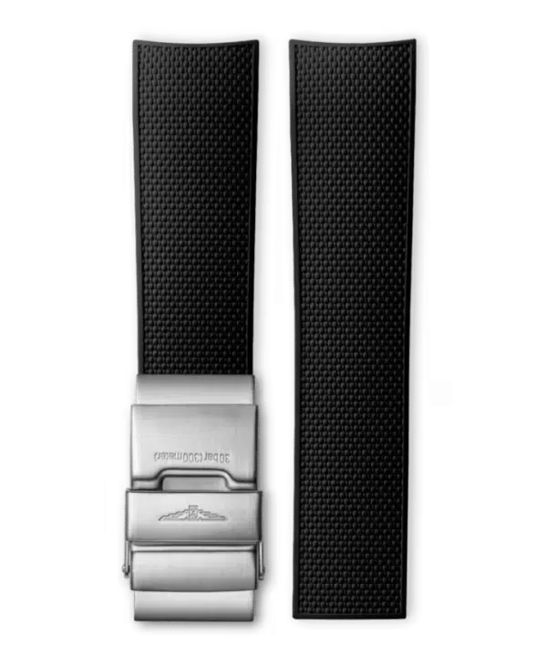 Longines Official HydroConquest Black Rubber Strap (HydroConquest 43MM)