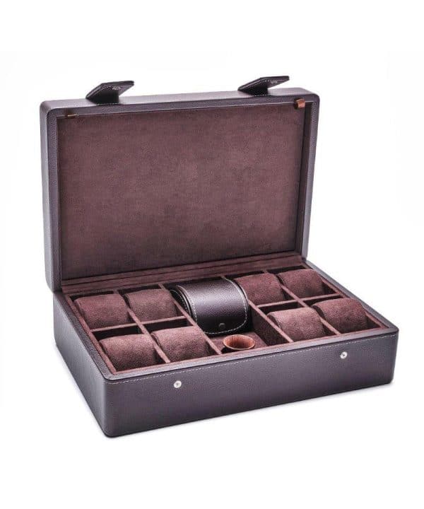 Leanschi 9 slot box with tools and magnifier