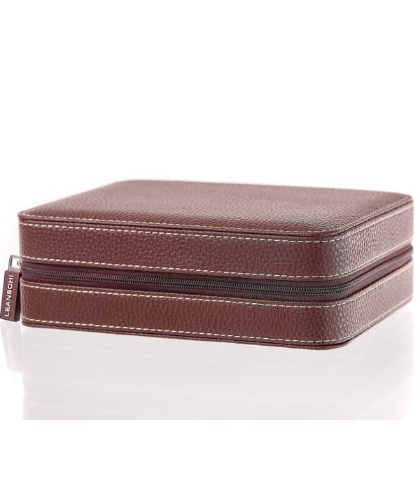 Leanschi 4 slot pouch/brown