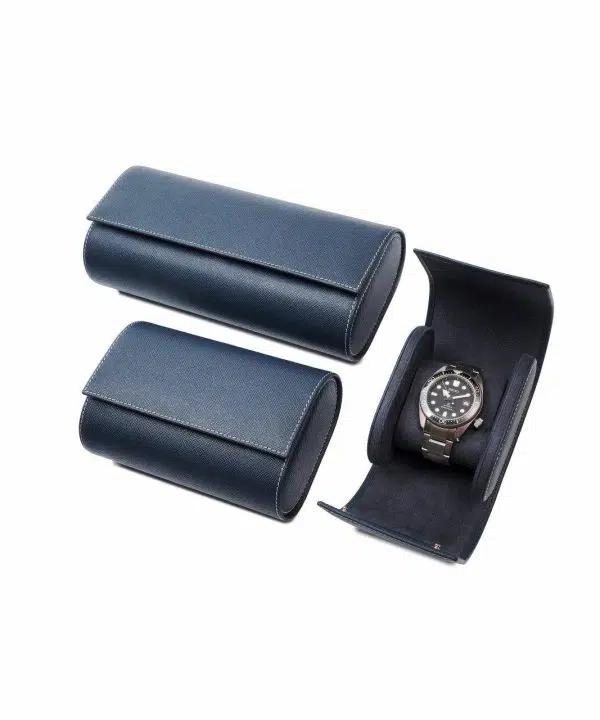 Leanschi 1 watch roll/blue leather - Bilde 2