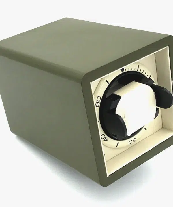 Leanschi single watch winder/green-beige - Bilde 6