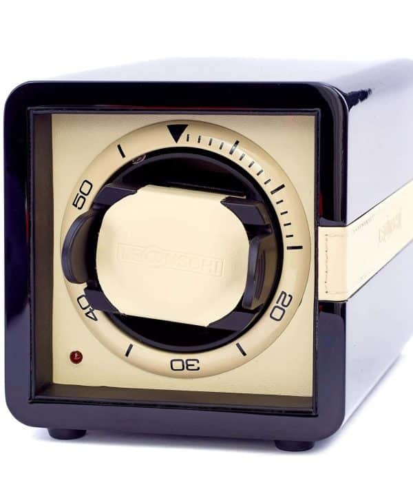 Leanschi Single watchwinder | Sport Edition Black & Ivory - Bilde 3