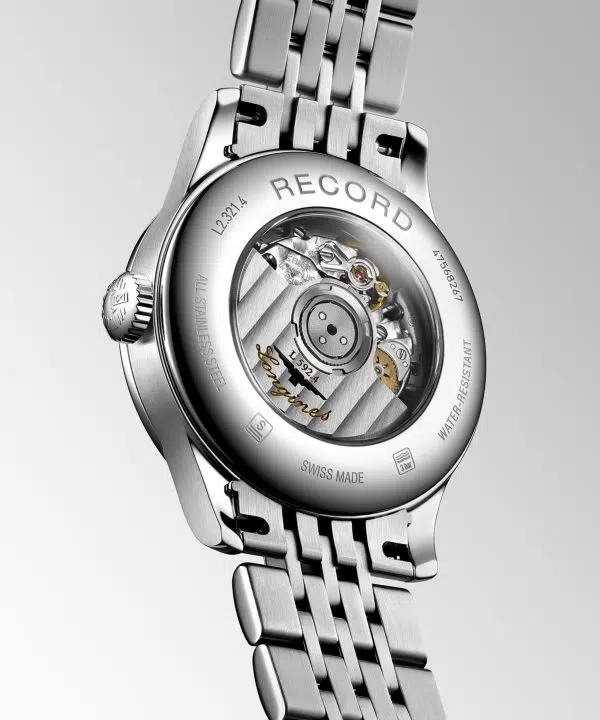 Longines Record 30mm - L2.321.4.87.6 - Bilde 3