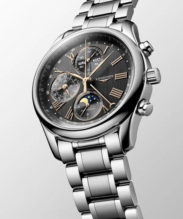Longines Master Collection Chronograph Moon Phase 40mm - L2.673.4.61.6 - Bilde 2