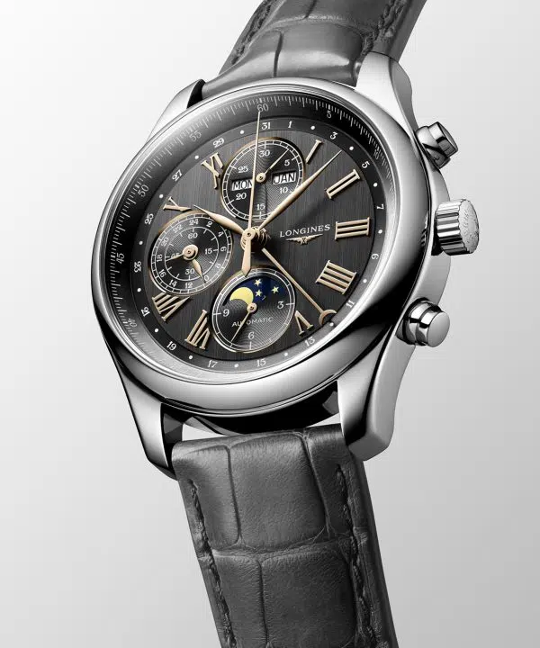 Longines Master Collection Chronograph Moon Phase 42mm - L2.773.4.61.2 - Bilde 2