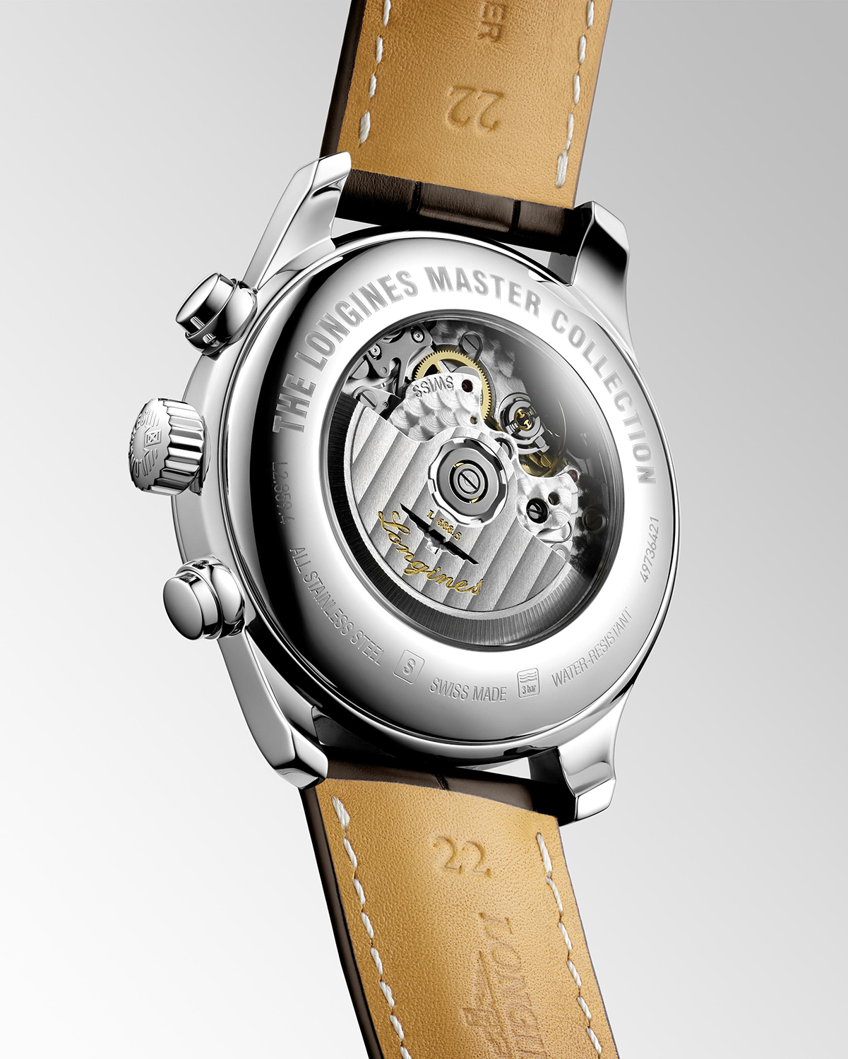 Longines Master Collection Chronograph 44mm - L2.859.4.78.3 - Bilde 3