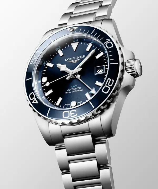 Longines HydroConquest GMT 41MM - L3.790.4.96.6 - Bilde 2