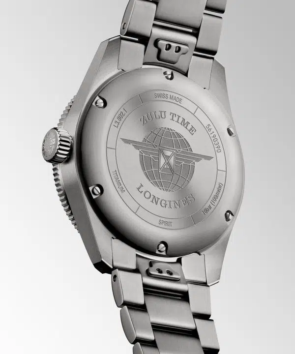 Longines Spirit Zulu Time Titanium 39mm - L3.802.1.53.6 - Bilde 3