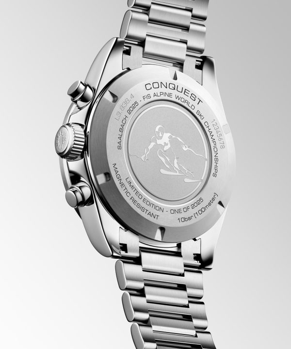Longines Conquest Chrono Ski Edition 42mm - L3.836.4.52.9 - Bilde 3