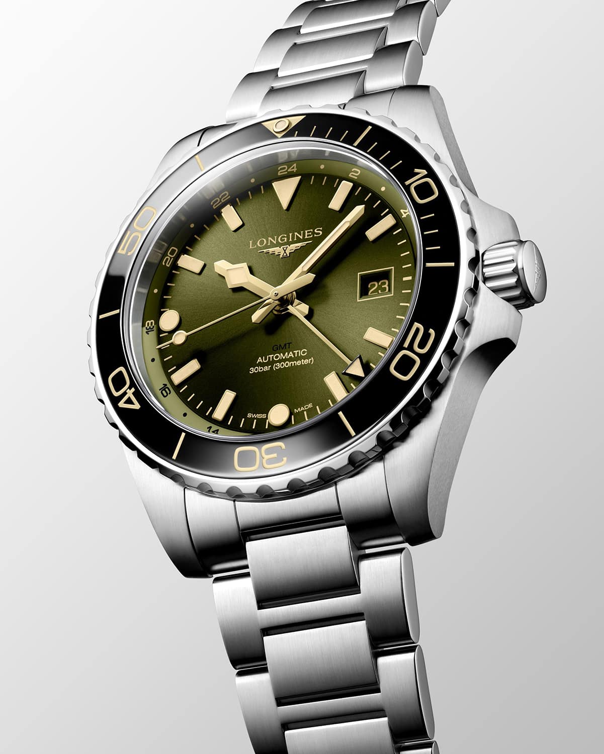 Longines HydroConquest GMT 43MM - L3.890.4.06.6 - Bilde 2