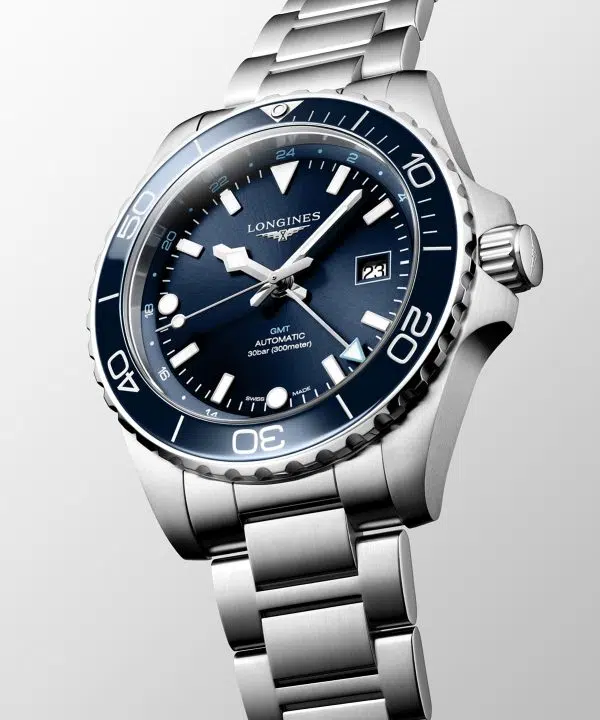 Longines HydroConquest GMT 43MM - L3.890.4.96.6 - Bilde 2