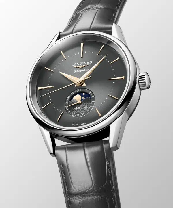 Longines Flagship Heritage Moonphase 38mm - L4.815.4.52.2 - Bilde 2