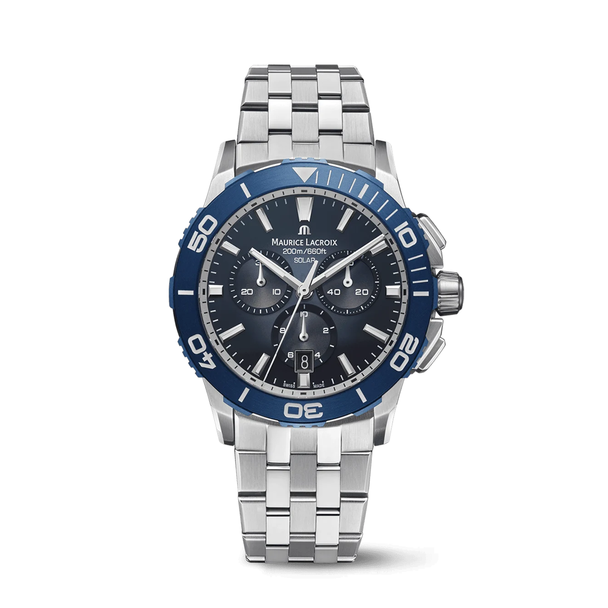 Maurice Lacroix Pontos S Solar Chronograph 42mm - PT1038-SSL42-430-1