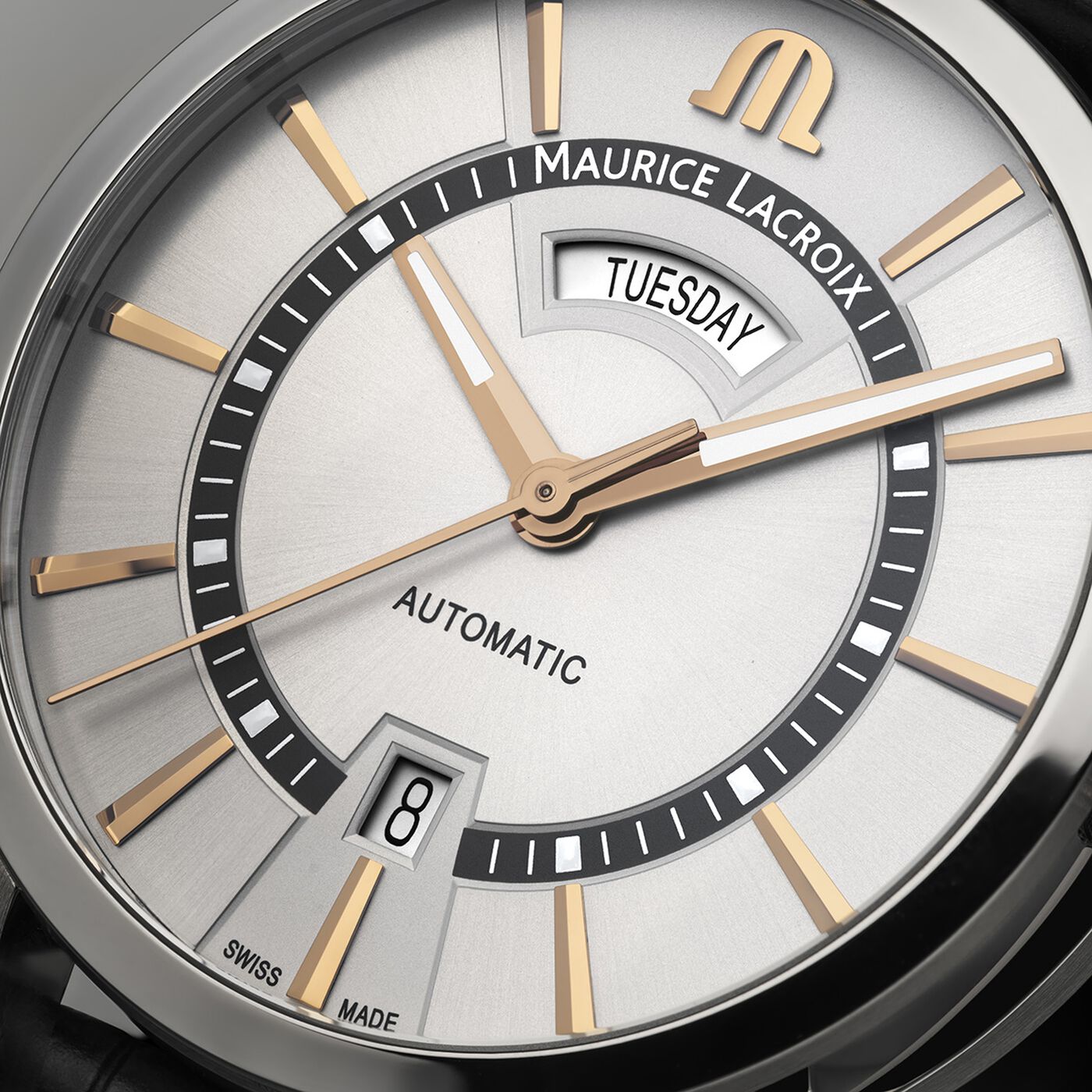 Maurice Lacroix Pontos Day Date 40mm - PT6358-SS001-230-2 - Bilde 2