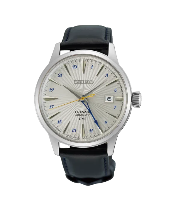Seiko Presage Coctail Time GMT "Silver Bullet" 40.5mm - SSK049J1