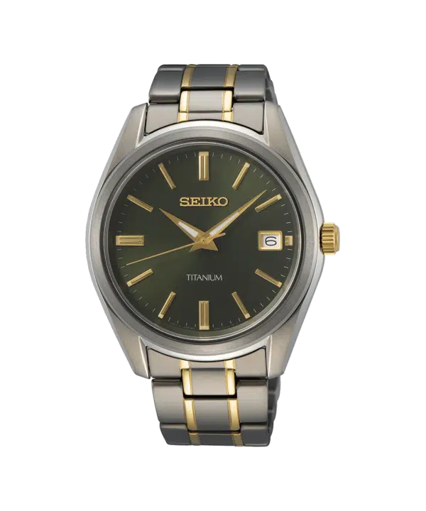 Seiko Quartz Titan Sapphire 40.2mm - SUR375P2