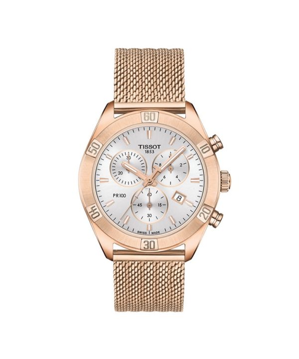 Tissot PR 100 Sport Chic Chronograph 38mm T101.917.33.031.00